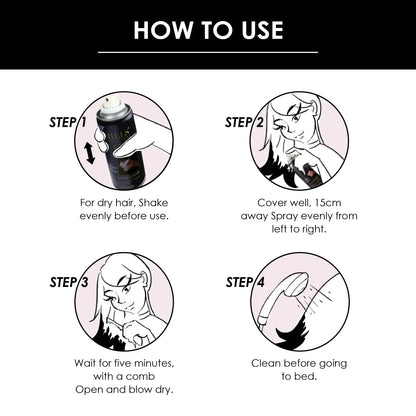 Color Hair Spray - Shills Professional