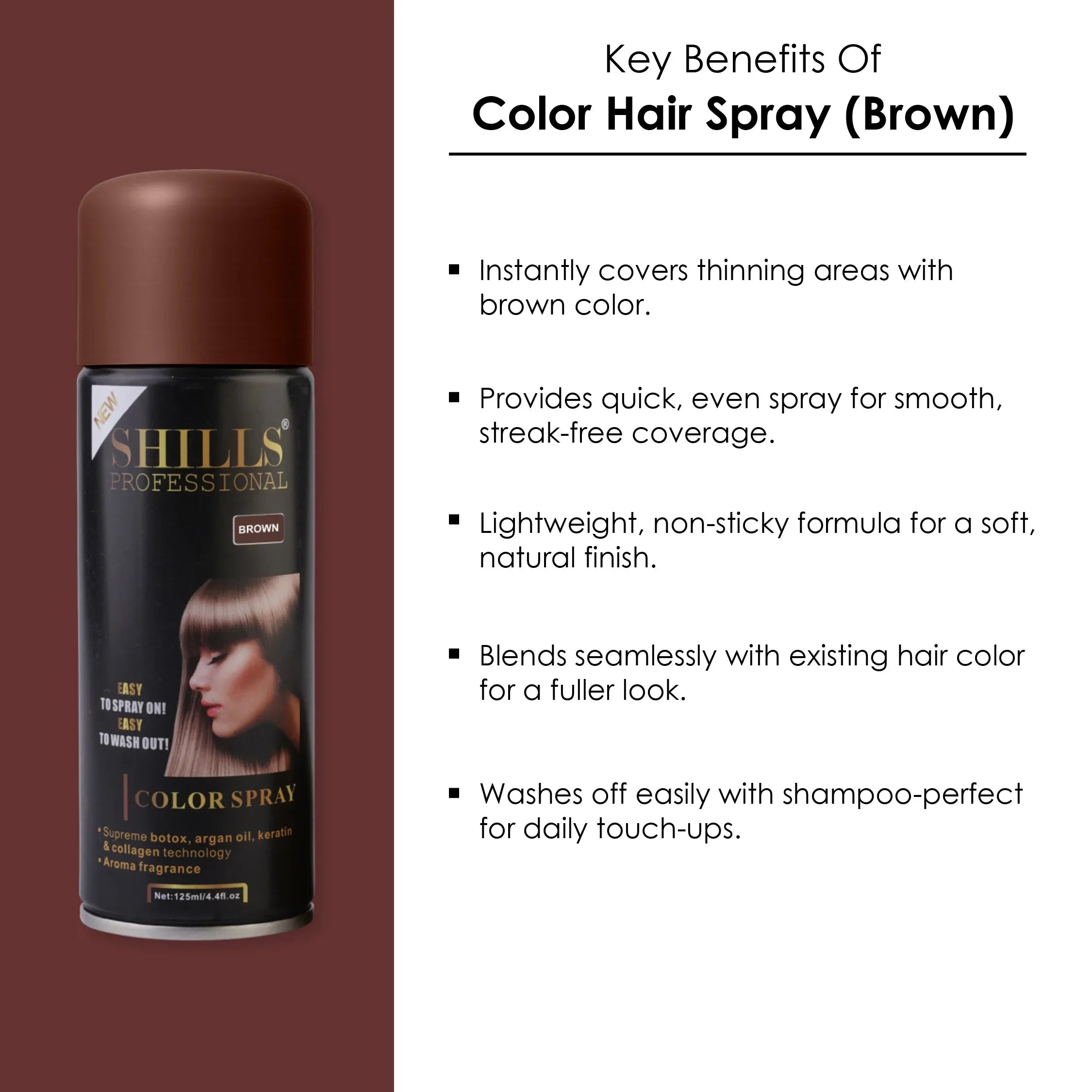 Color Hair Spray - Shills Professional
