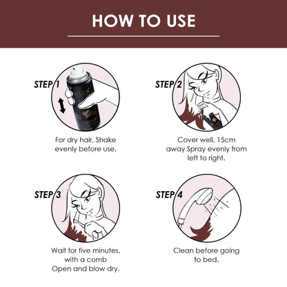 Color Hair Spray - Shills Professional