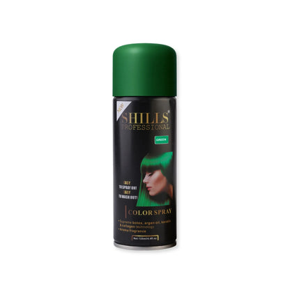 Color Hair Spray (GREEN) - Shills Professional