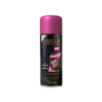 Color Hair Spray (PINK) - Shills Professional