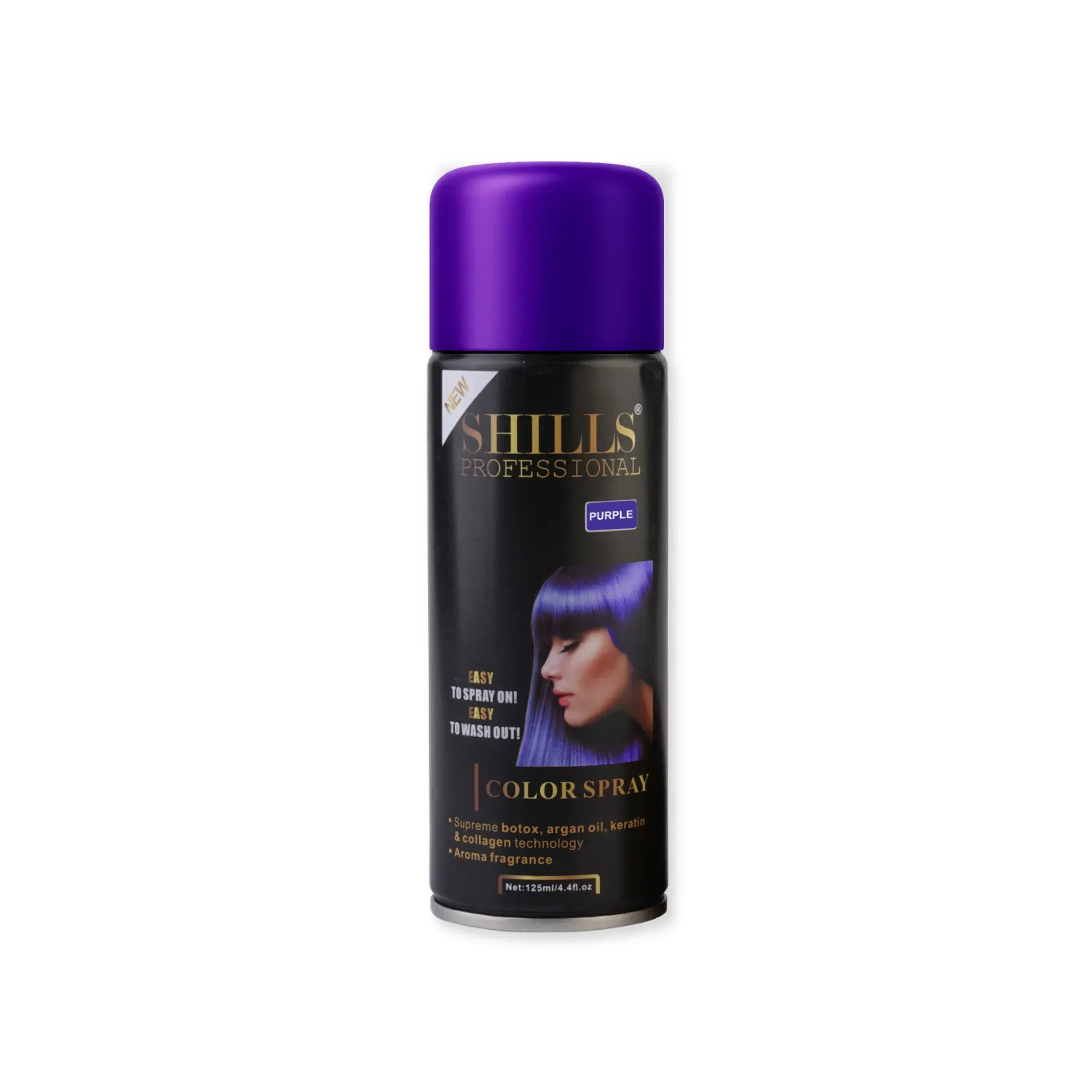 Color Hair Spray (PURPLE) - Shills Professional