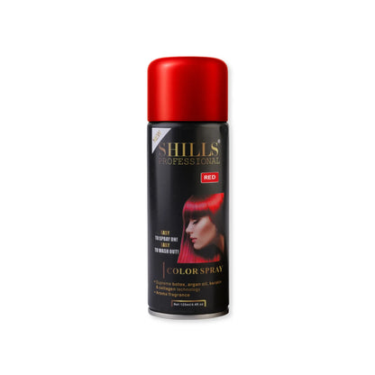Color Hair Spray (RED) - Shills Professional