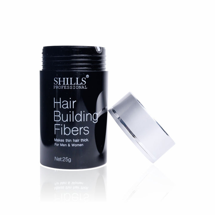 Hair Building Fiber Powder Black 25g
