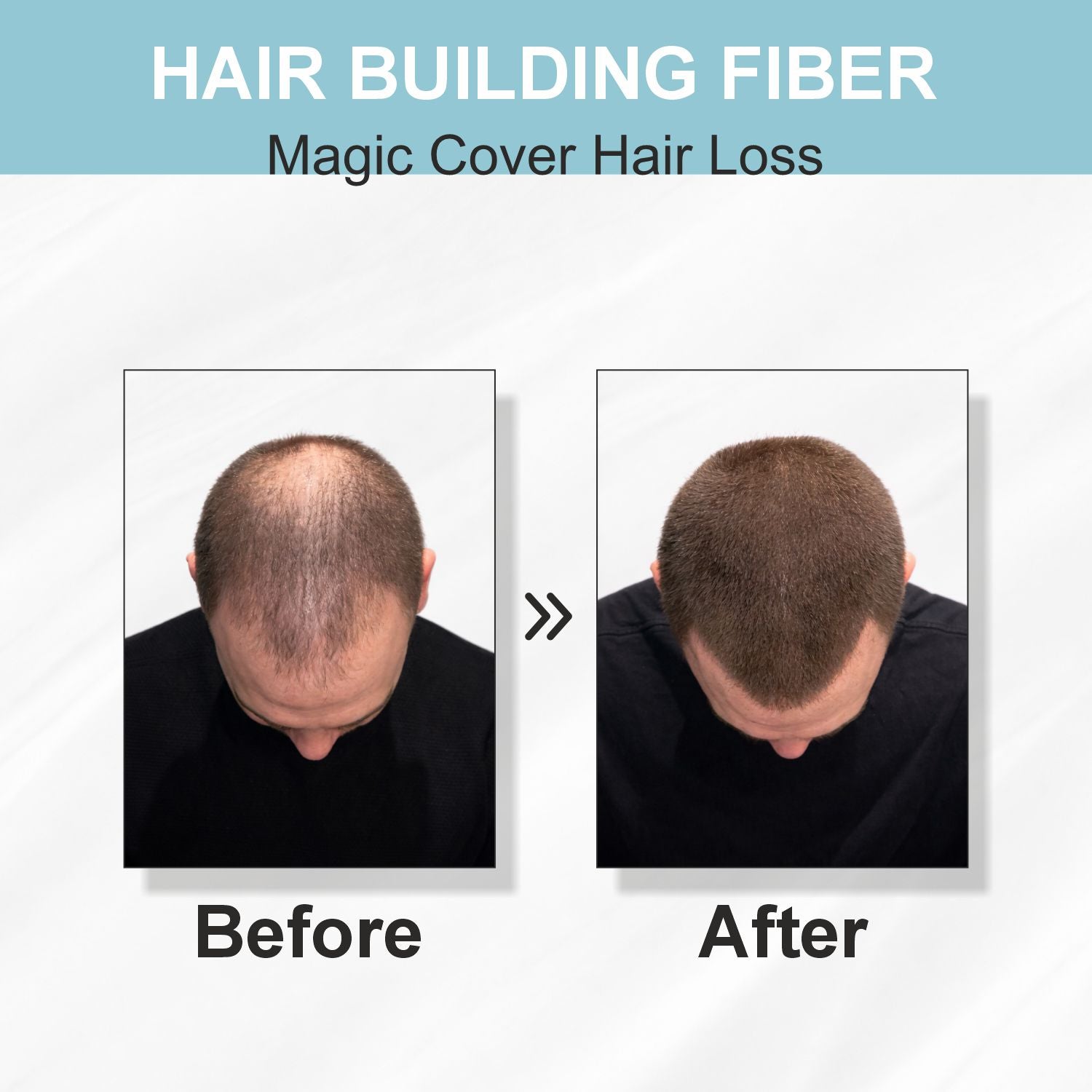 Hair Fiber With Pump - Fiber Powder