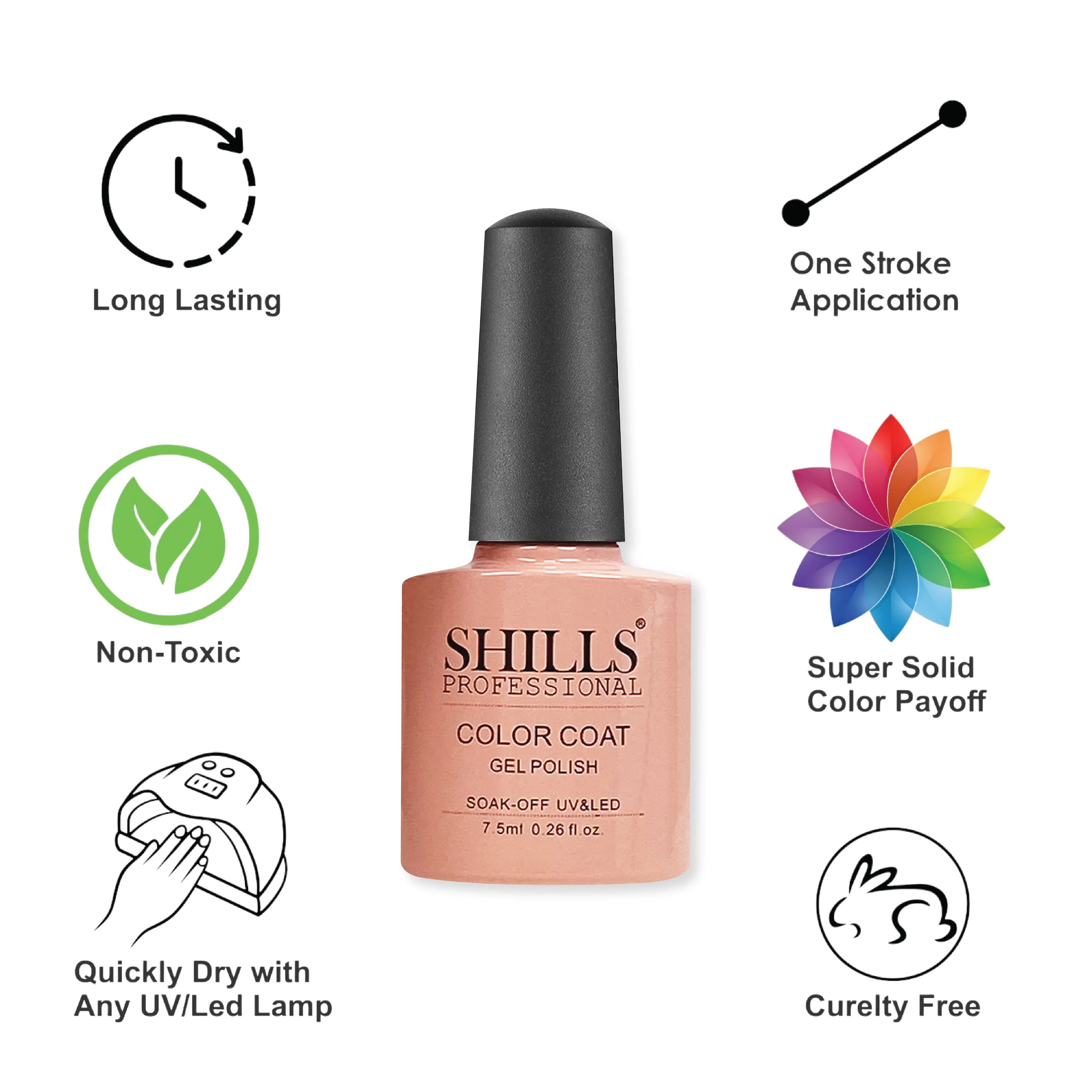Gel Polish 7.5ml - Shills Professional