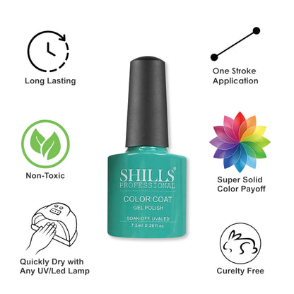 UV/LED Cool Gel Polish (M42-M82) - Shills Professional