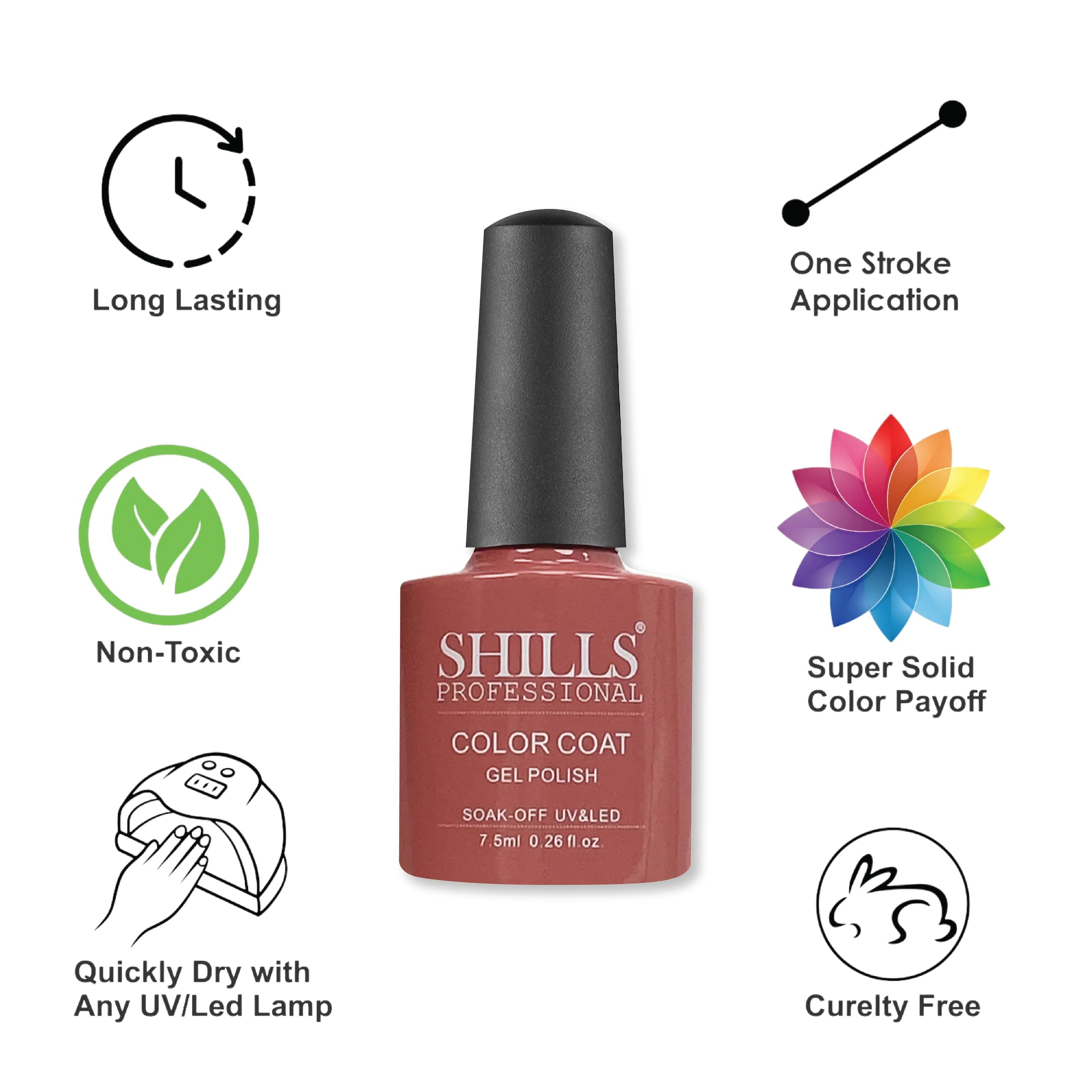 UV/LED Cool Gel Polish (M42-M82) - Shills Professional