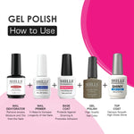 UV/LED Cool Gel Polish (M42-M82) - Shills Professional