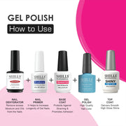 UV/LED Cool Gel Polish (M42-M82) - Shills Professional