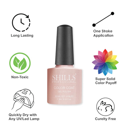 UV/LED Cool Gel Polish (M42-M82) - Shills Professional