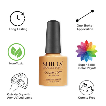 UV/LED Cool Gel Polish (M42-M82) - Shills Professional