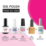 UV/LED Cool Gel Polish (M42-M82) - Shills Professional