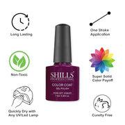 UV/LED Cool Gel Polish (M42-M82) - Shills Professional