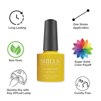 UV/LED Cool Gel Polish (M42-M82) - Shills Professional