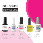 UV/LED Cool Gel Polish (M42-M82) - Shills Professional