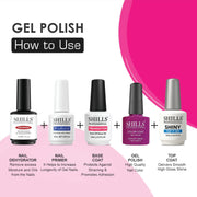 UV/LED Cool Gel Polish (M42-M82) - Shills Professional
