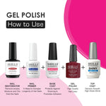 UV/LED Cool Gel Polish (M42-M82) - Shills Professional
