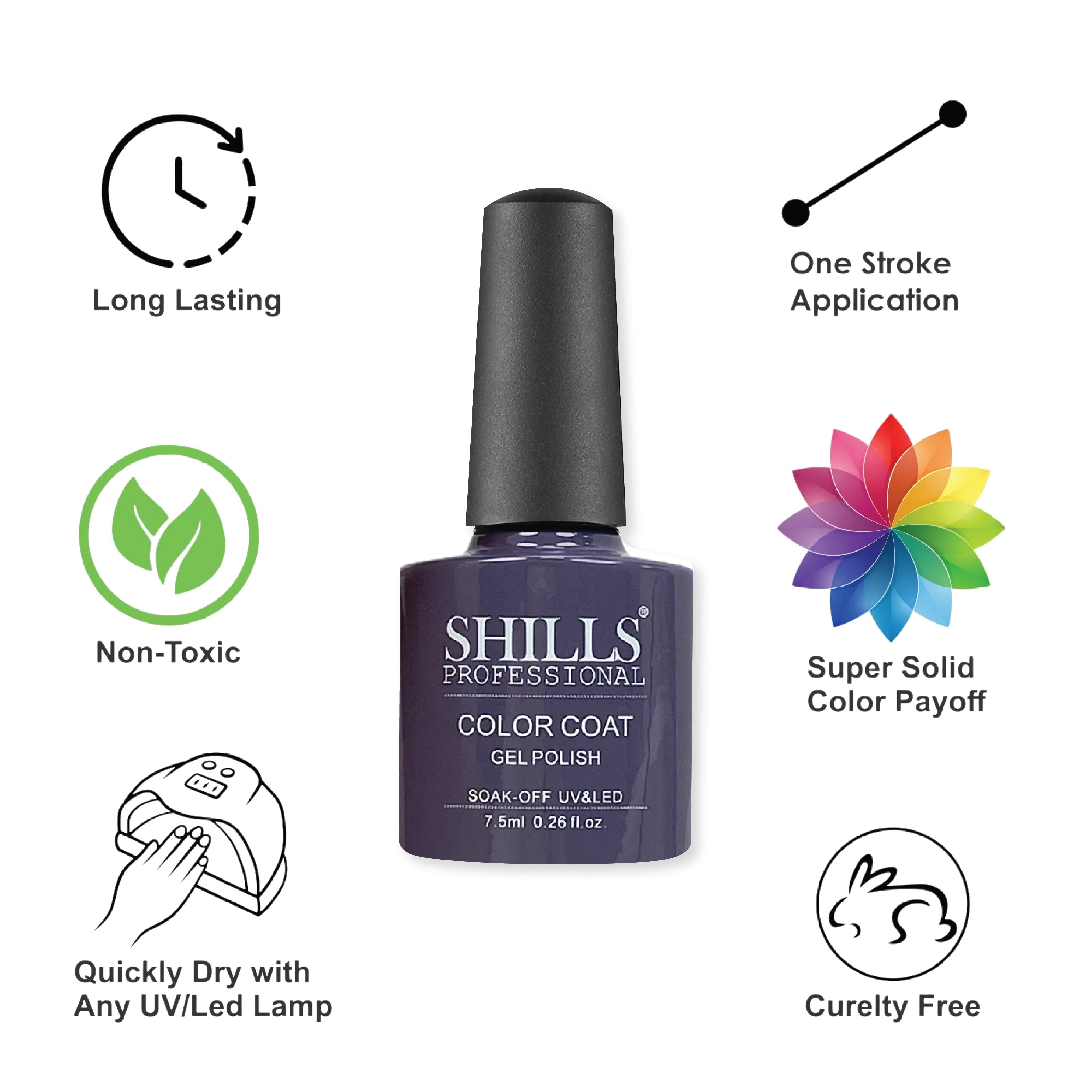 UV/LED Cool Gel Polish (M83-M101) - Shills Professional