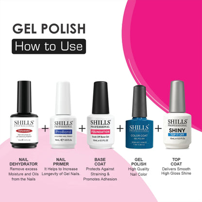 UV/LED Cool Gel Polish (M83-M101) - Shills Professional