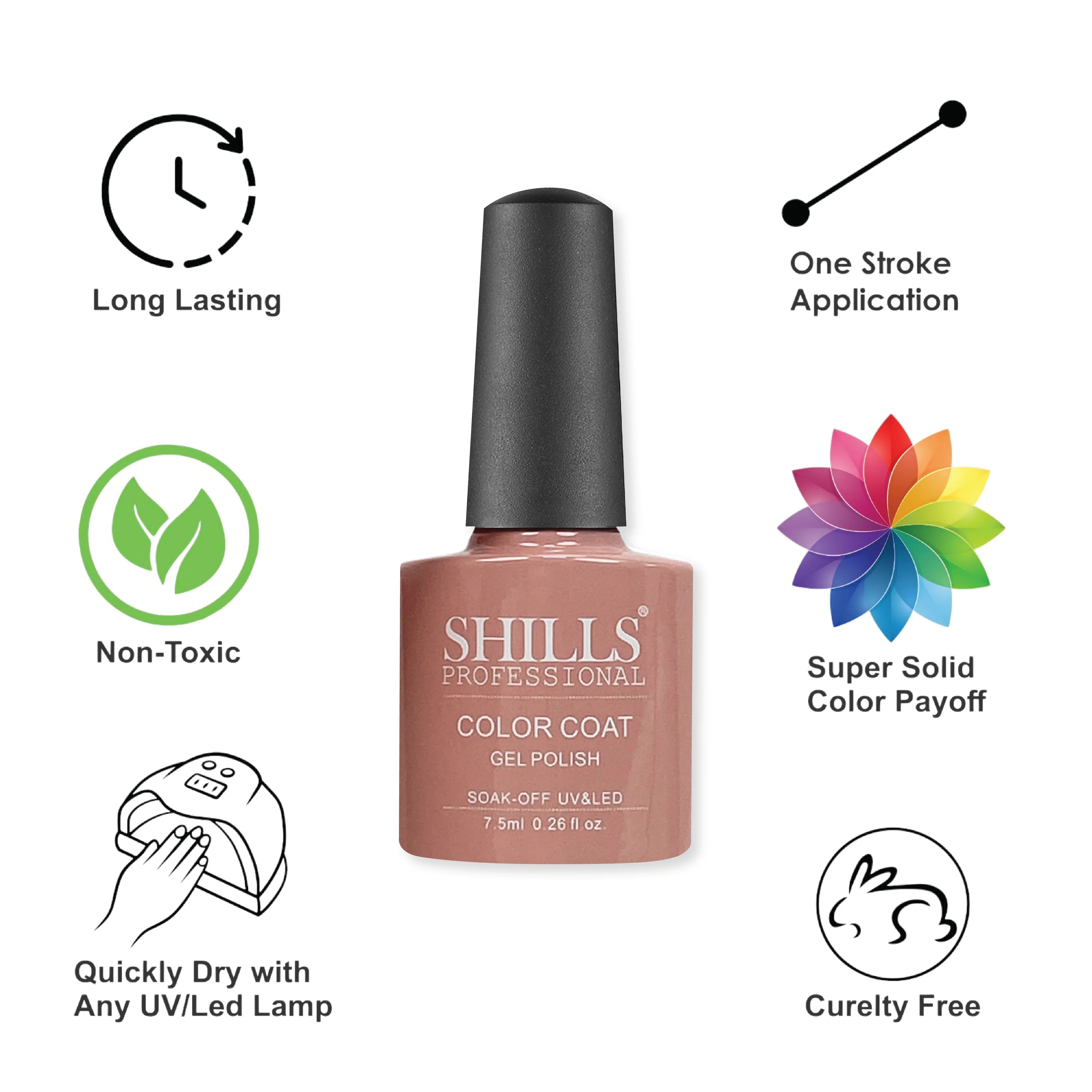 UV/LED Cool Gel Polish (M83-M101) - Shills Professional