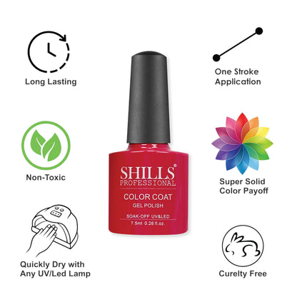 UV/LED Cool Gel Polish (M83-M101) - Shills Professional