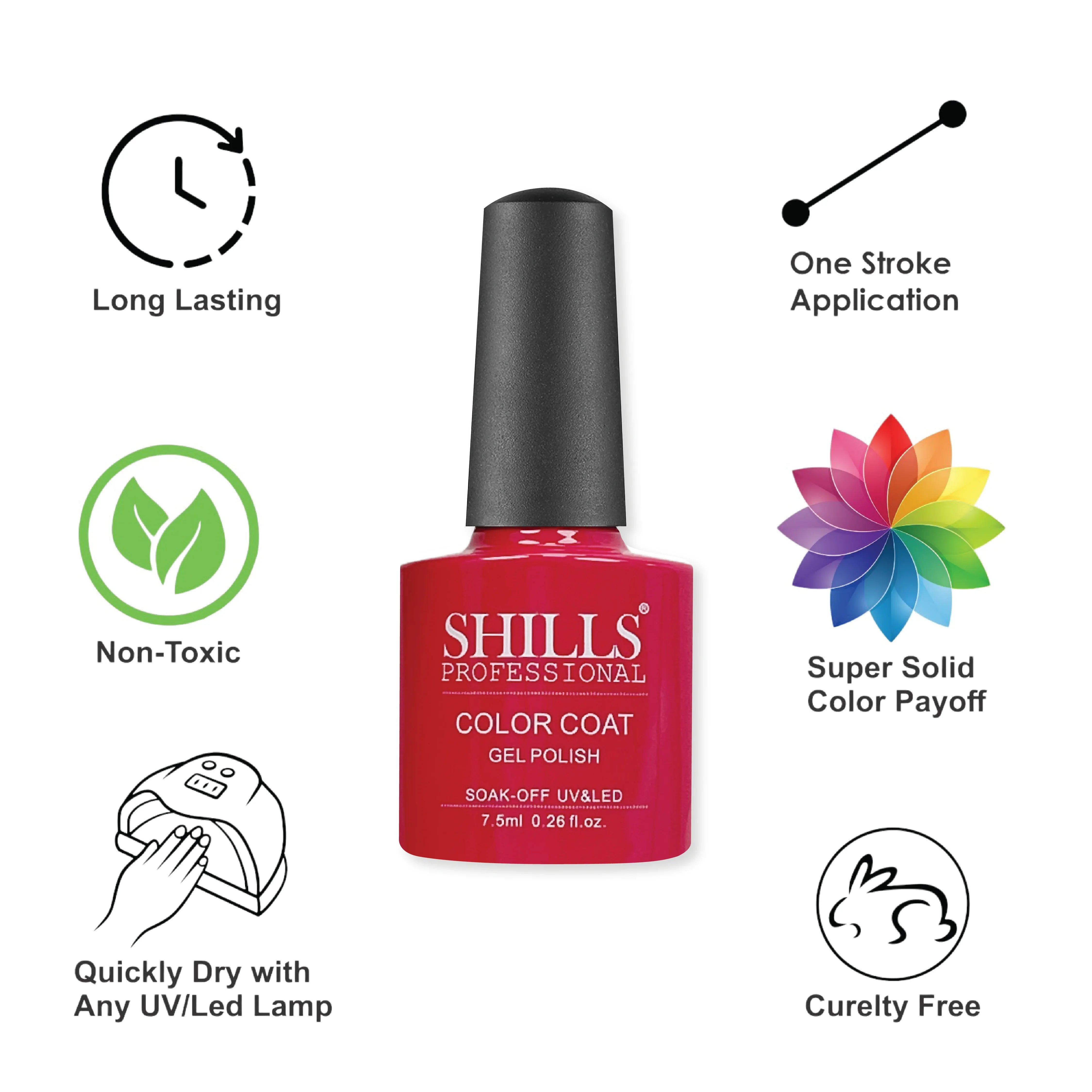 UV/LED Cool Gel Polish (M83-M101) - Shills Professional