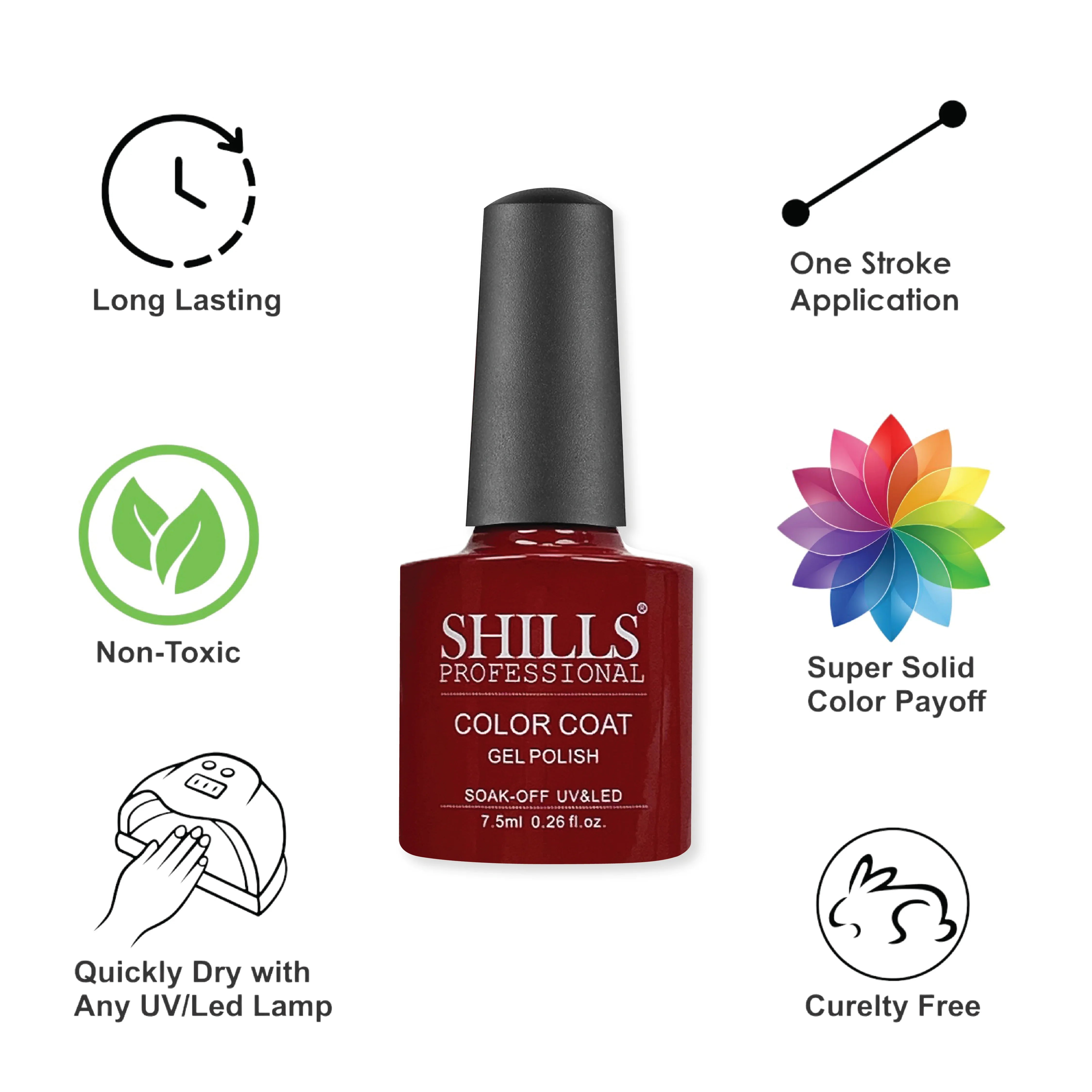 UV/LED Cool Gel Polish (M83-M101) - Shills Professional