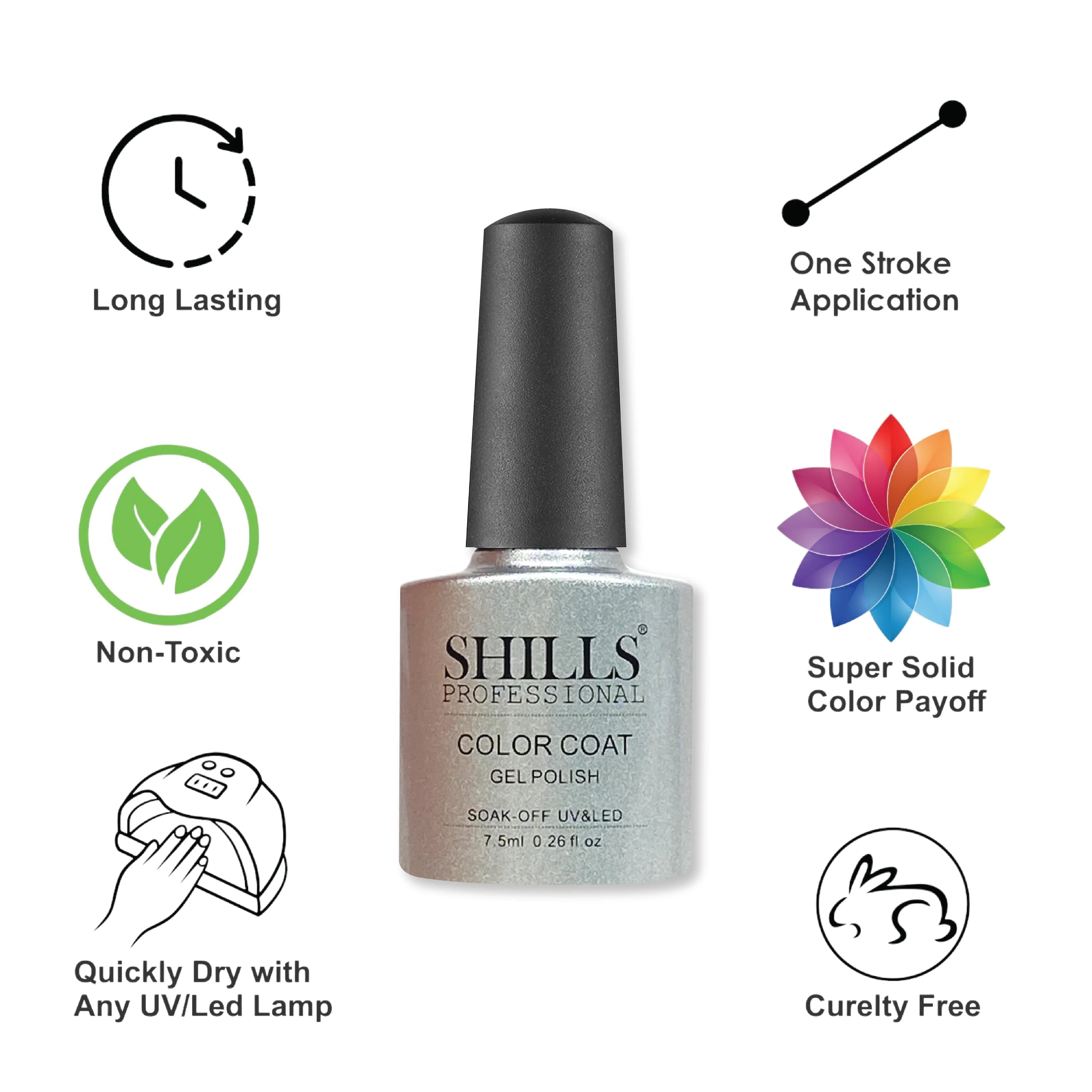 UV/LED Cool Gel Polish (M83-M101) - Shills Professional