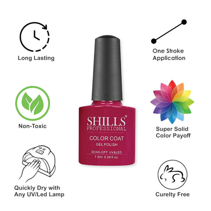 UV/LED Cool Gel Polish (M83-M101) - Shills Professional