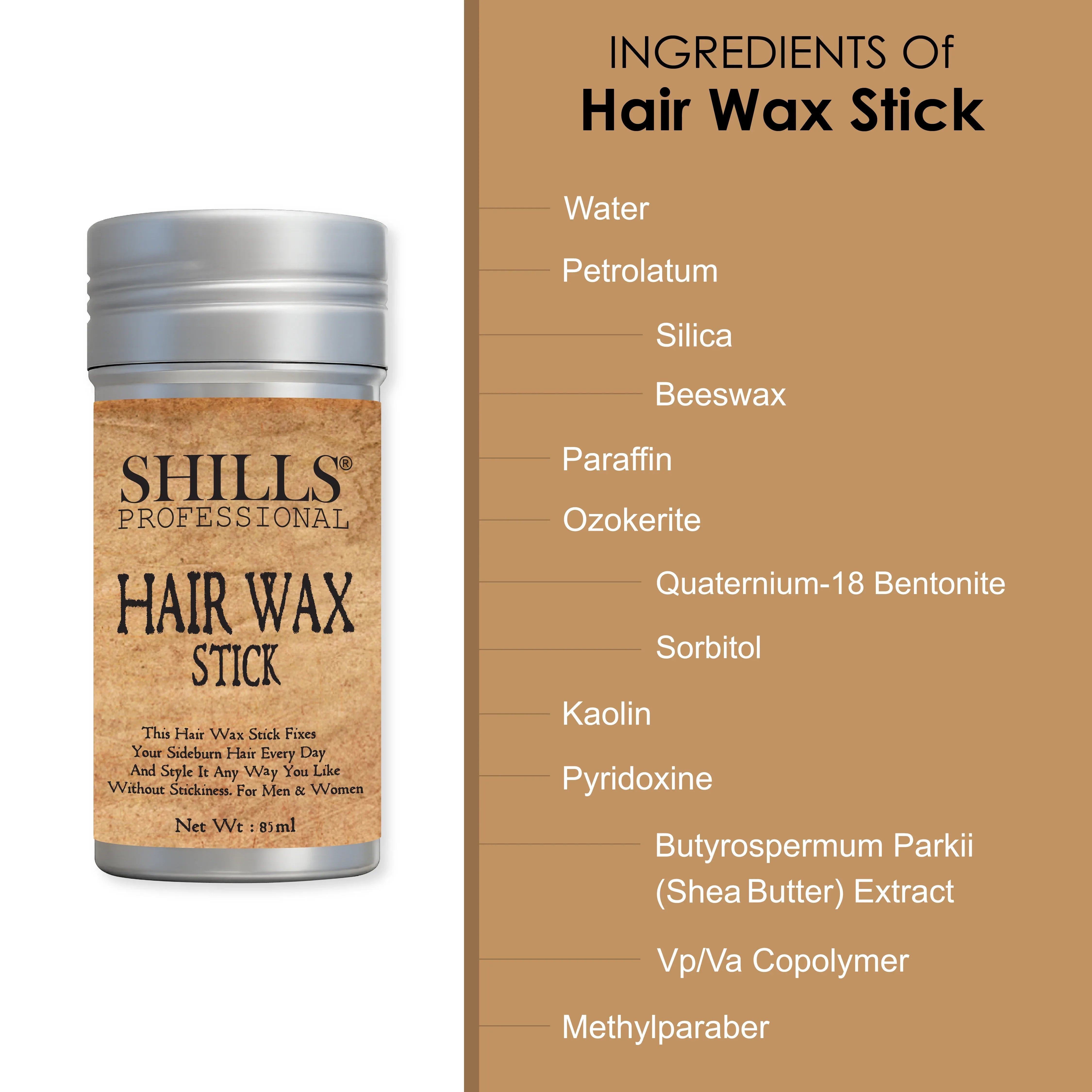 Hair Wax Stick MDR-HS - Shills Professional