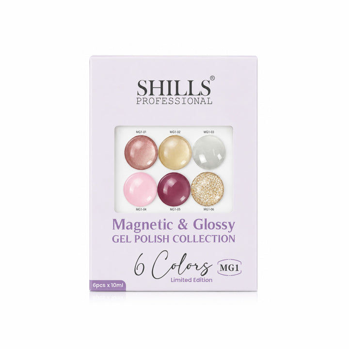 Magnetic & Glossy Cat Eye Gel Polish Collection MG01