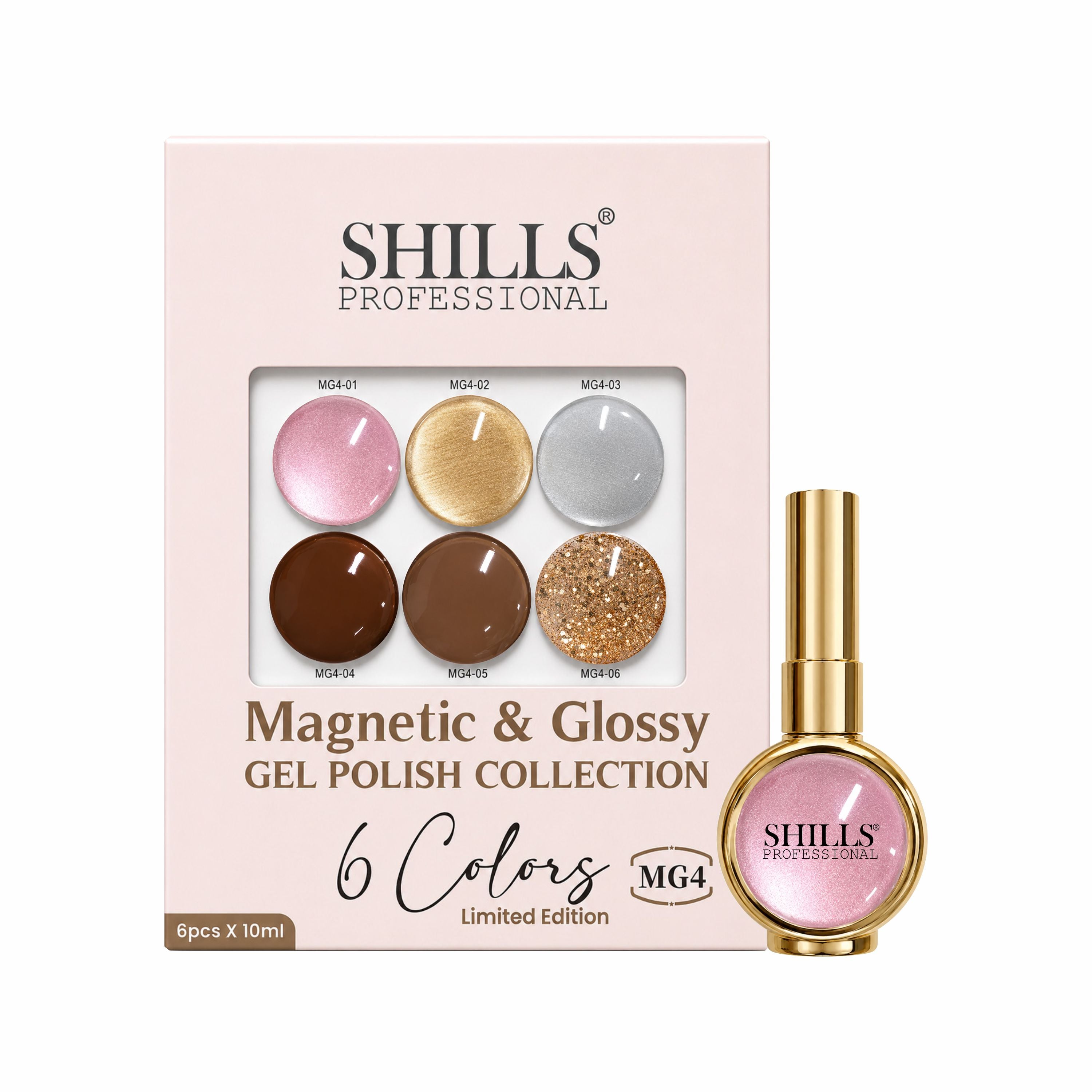 Magnetic & Glossy Cat Eye Gel Polish Collection MG04
