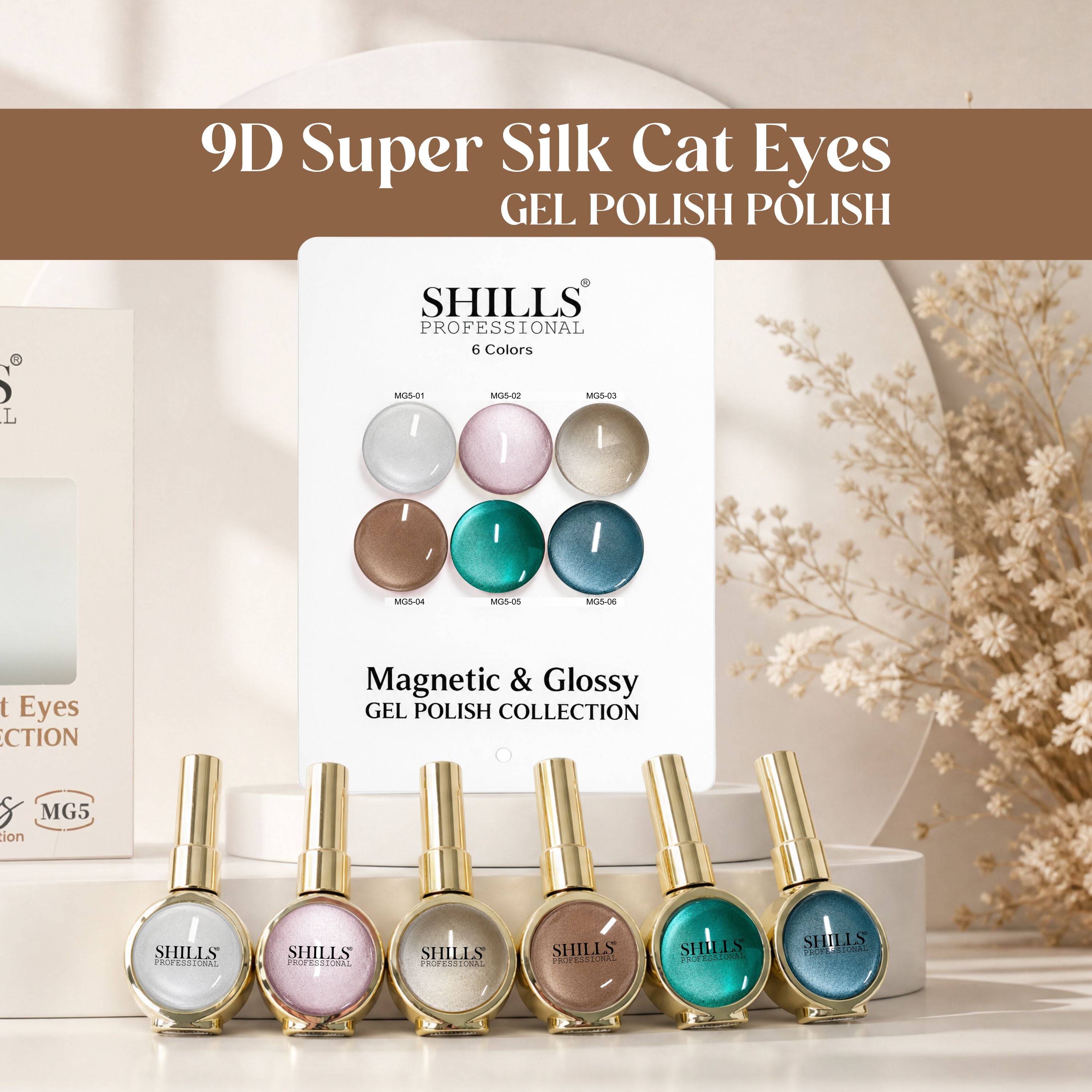 9D Super Silk Cat Eye Gel Polish Collection