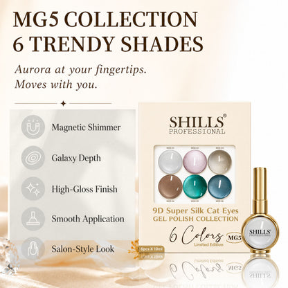 9D Super Silk Cat Eye Gel Polish Collection