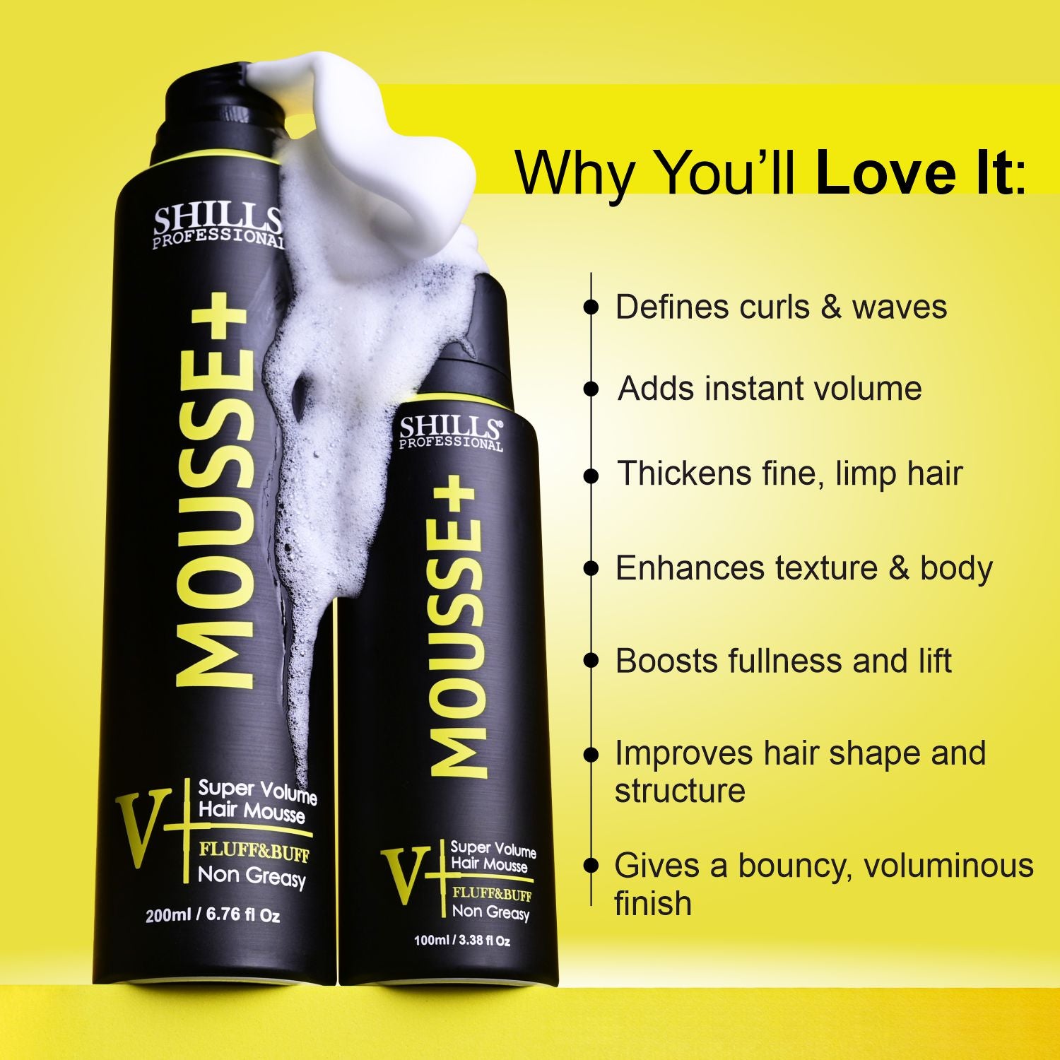 Hair Mousse+
