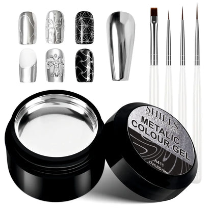 Metallic Art Gel - Shills Professional