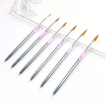 Gel Brush Set 6Pcs - Shills Professional