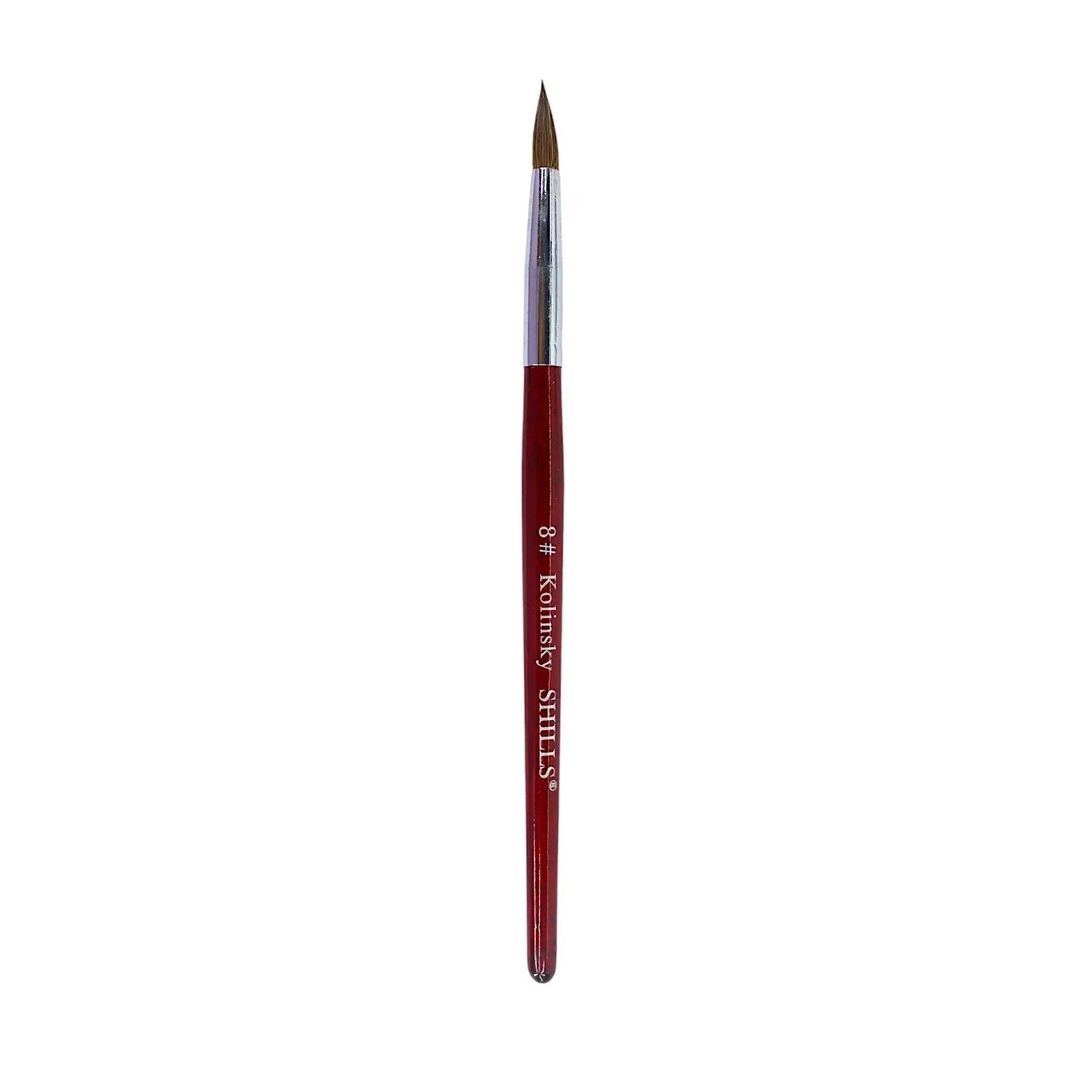 Kolinsky Acrylic Brush 8 NB-52 - Shills Professional