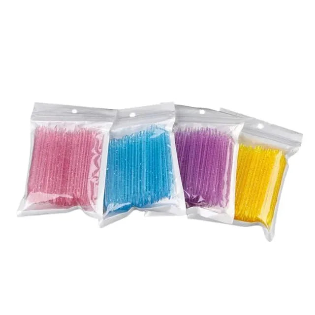 Plastic Pusher Nail Display Stick Mix Color 100pcs - Shills Professional