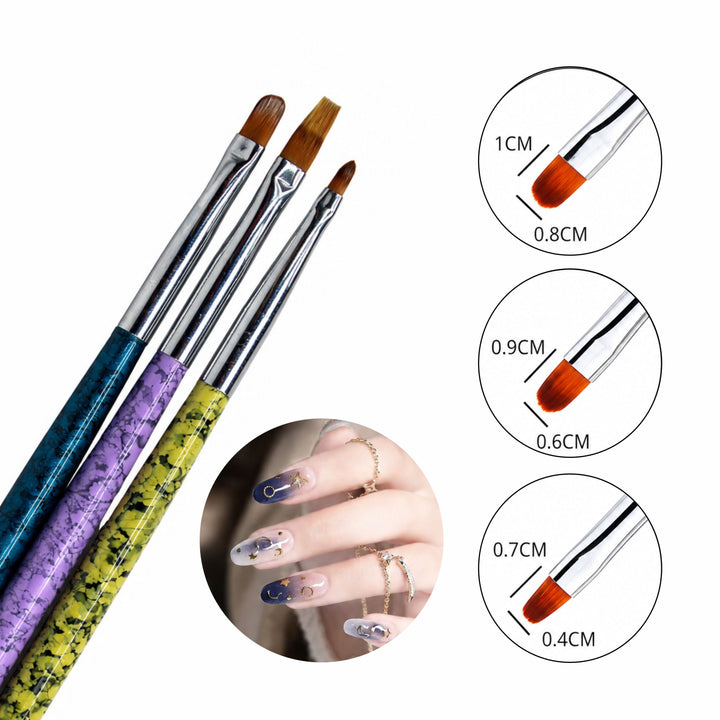 Nail Brush Set NB-53 MLT