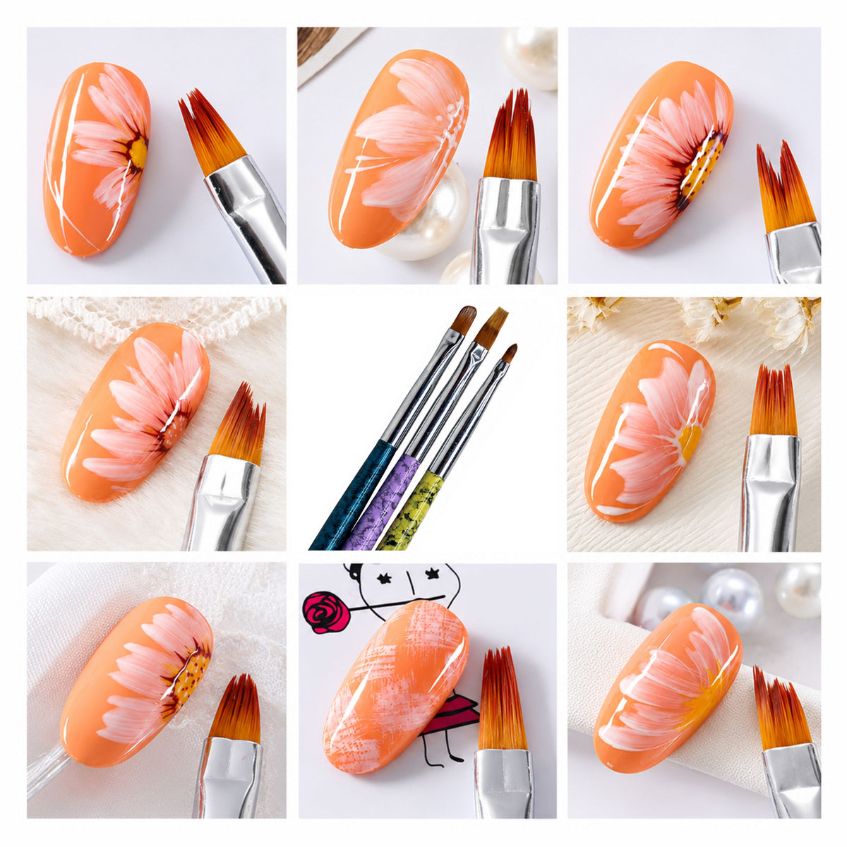 Nail Brush Set NB-53 MLT