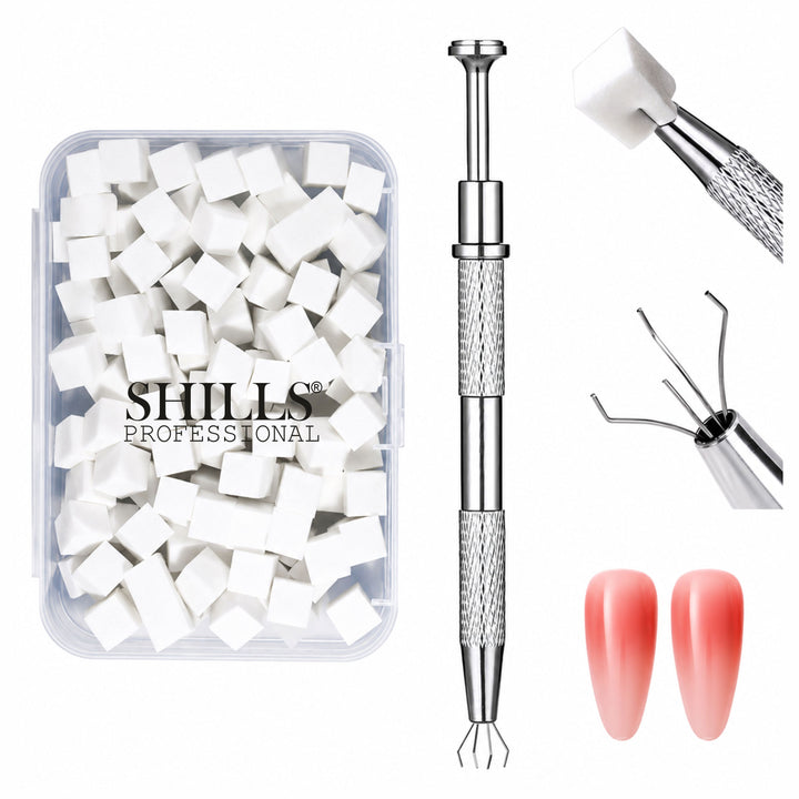 OMBRE SPONGE WITH PLUCKER SPN-21171 WHT