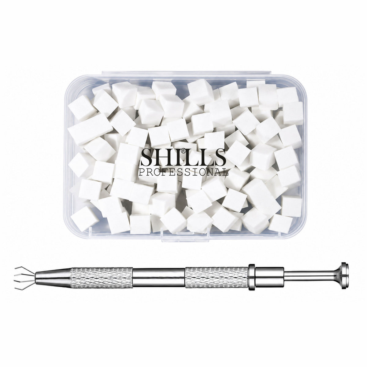OMBRE SPONGE WITH PLUCKER SPN-21171 WHT
