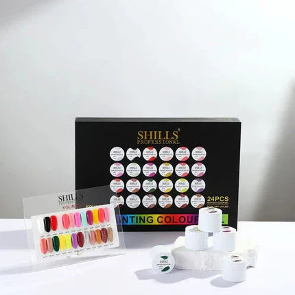 Painting Gel Set Angel 24 - Shills Professional