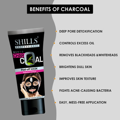 Charcoal Peel Of Mask - Shills Professional