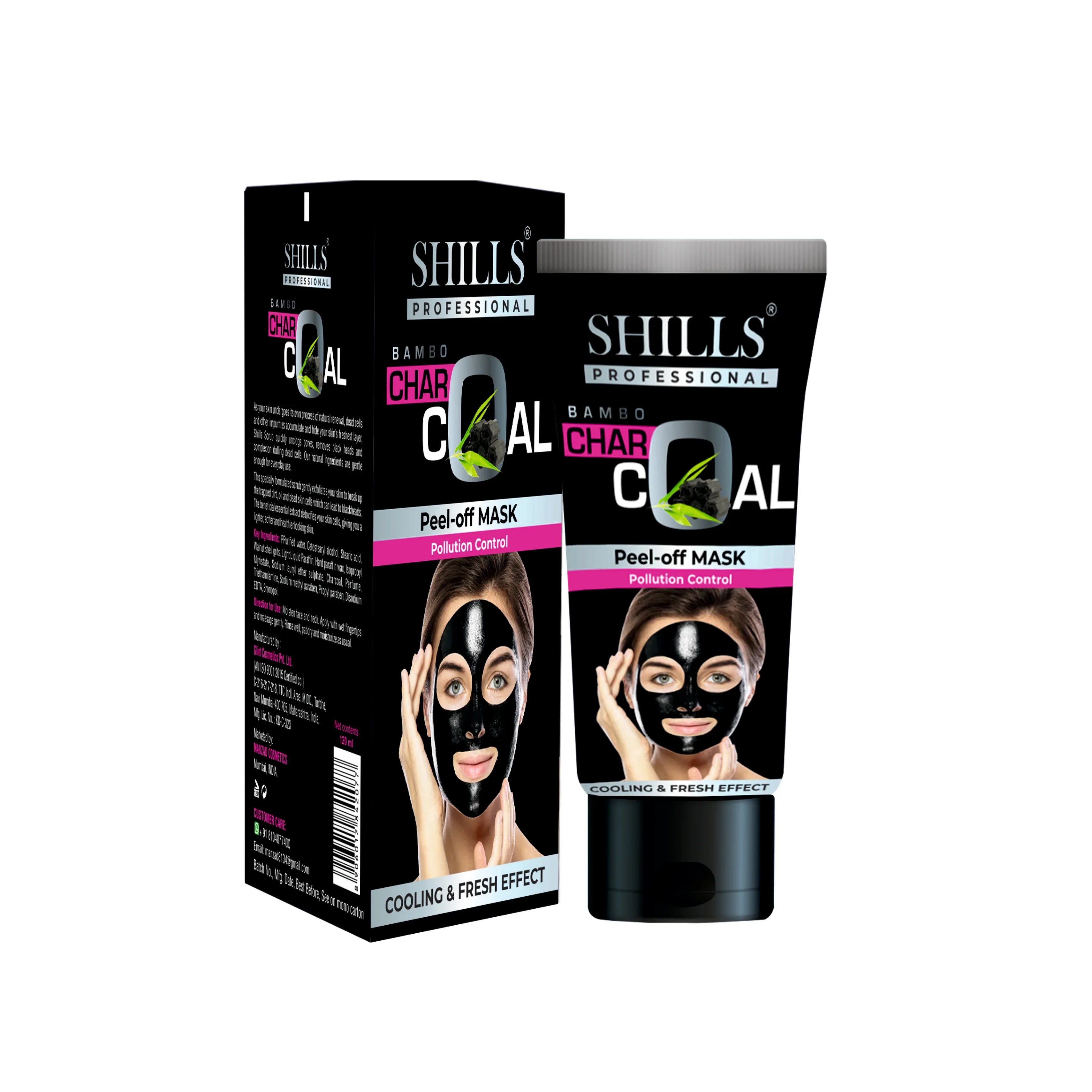 Charcoal Peel Of Mask - Shills Professional