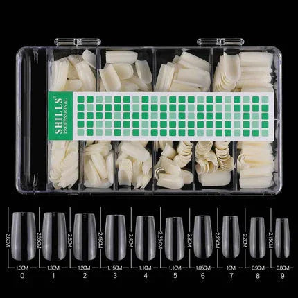 Shills Professional Soft Gel Square Tip Natural - Shills Professional