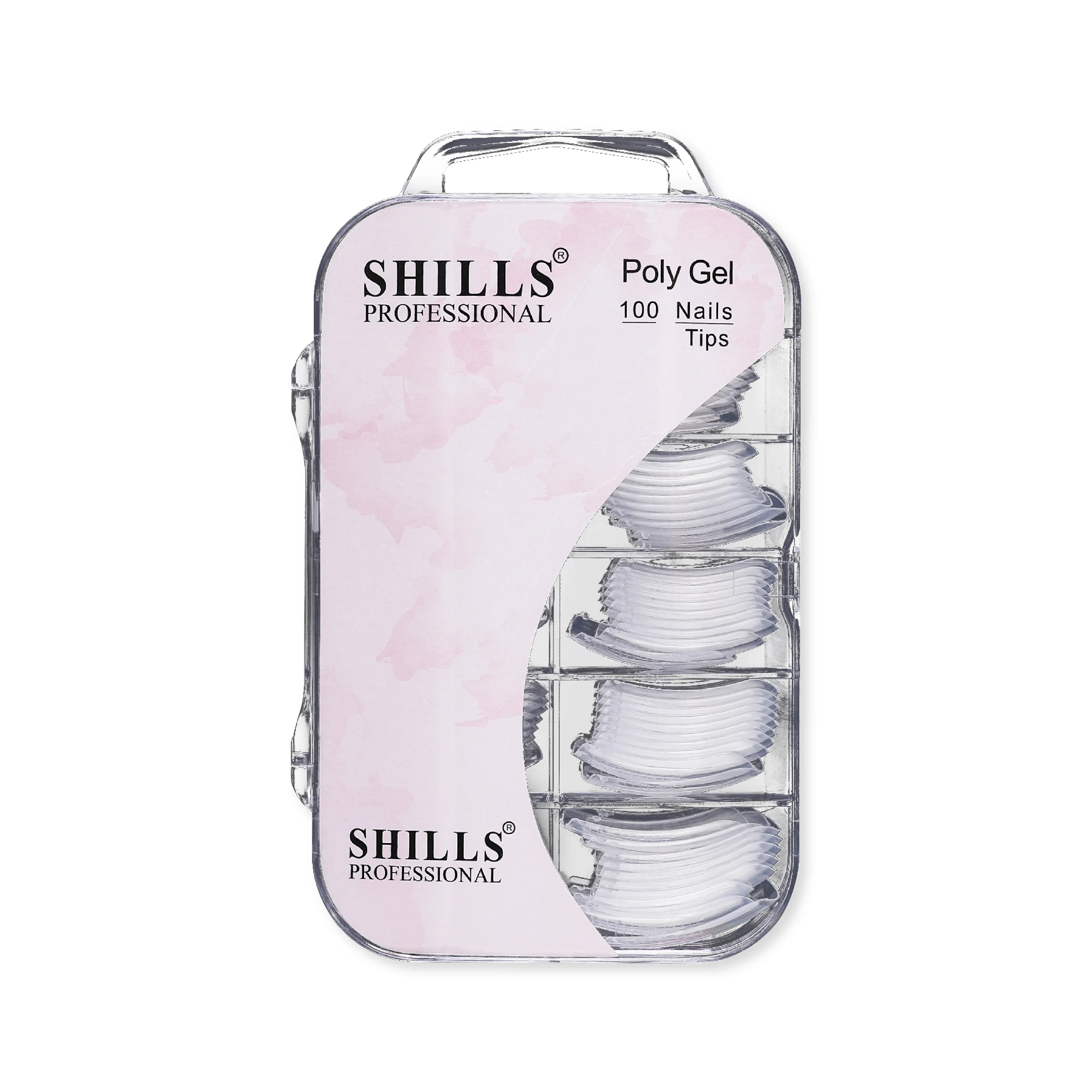 Poly Gel Tips 100pcs - Shills Professional