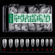 Soft Gel Matte Waterdrop Tips-PT09-CLEAR